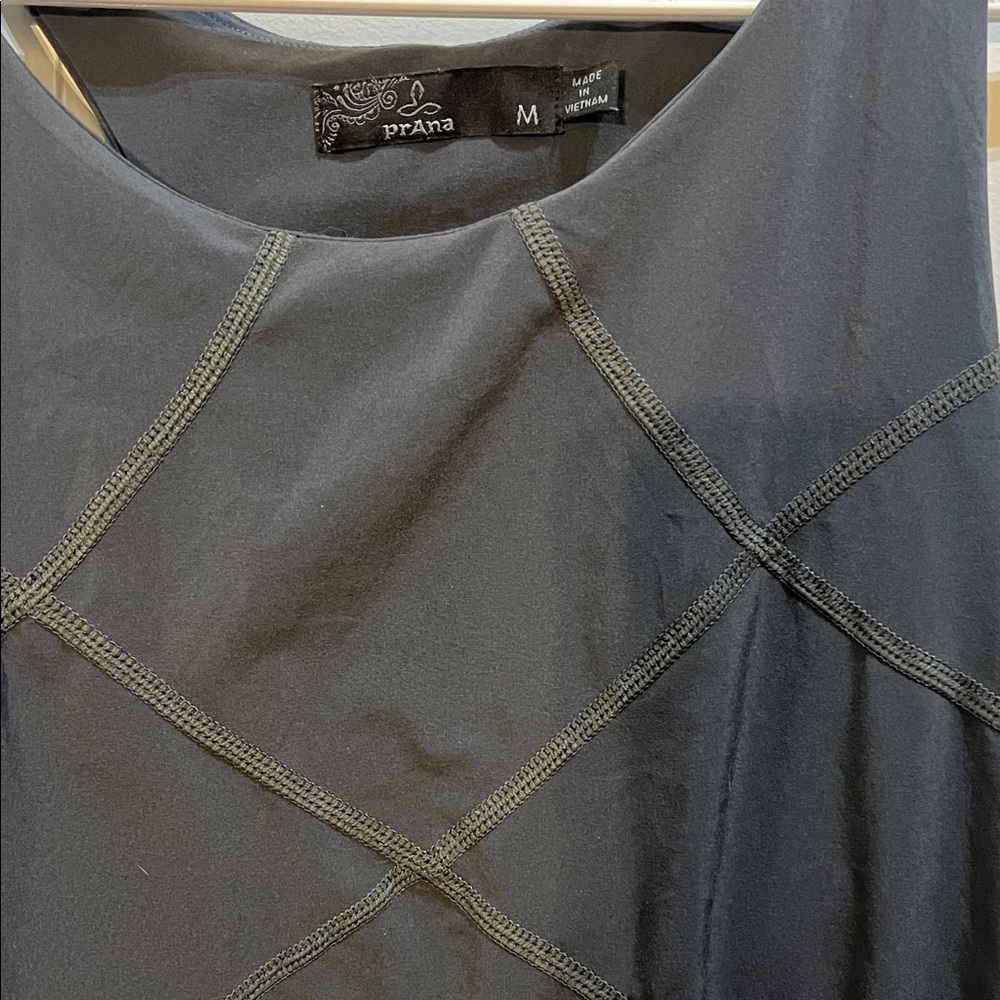 Prana gray Sleeveless Dress w/ built in bra - Picture 2 of 8